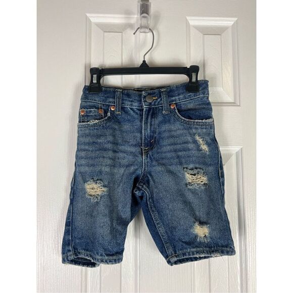 511 Levi’s Boys Slim Jean Shorts Size 7R - Picture 1 of 3